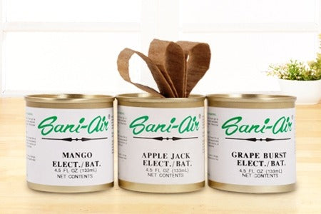 3x Lata Original Aromatizante Ambiental Sani Air