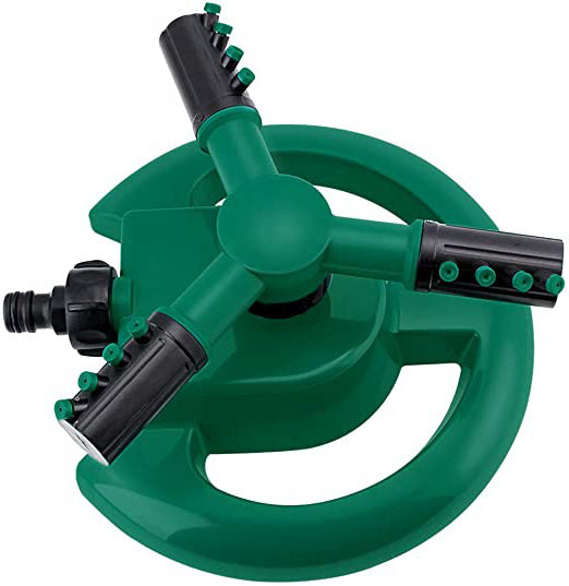 Aspersor Riego Automático Césped Jardín Regador Giratorio