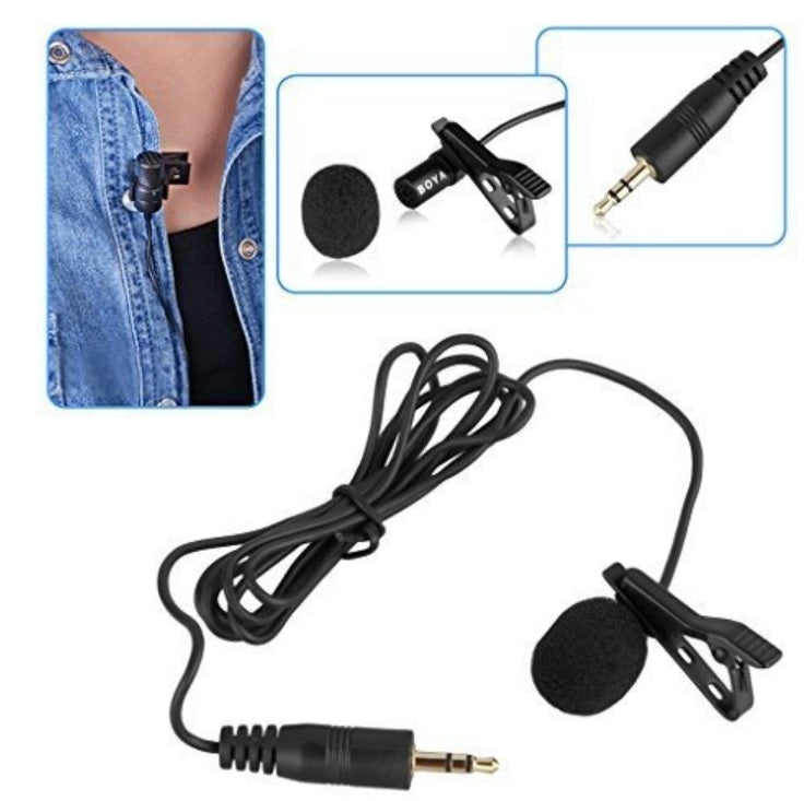 Micrófono Lavalier Solapa Clip Graba En Celular / Eshopviña