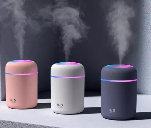Humificador H2o Led Rgb 4w Hogar Oficina 300 Ml
