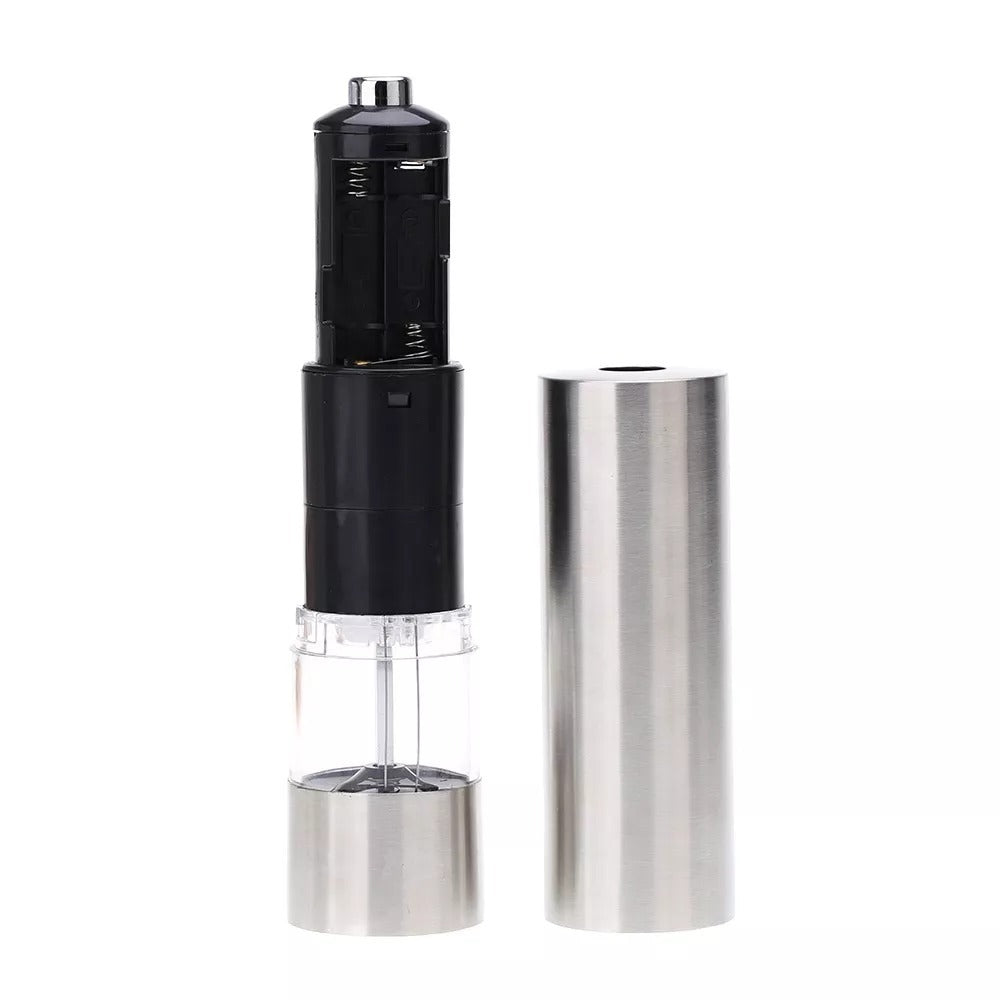 Moledor Eléctrico Pimienta Sal Café Acero Inox / Eshopviña