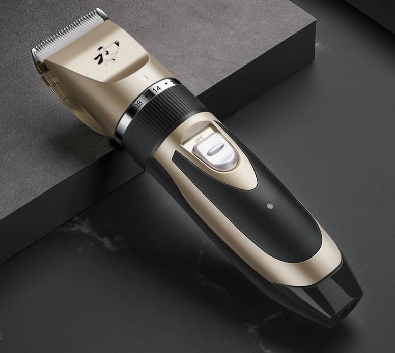 Máquina Corta Pelo Recargable Mascotas + Accesorios