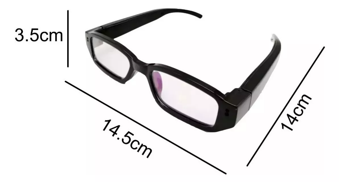 Lentes Gafas Camara Oculta Espia Hd Real 1920x1080p
