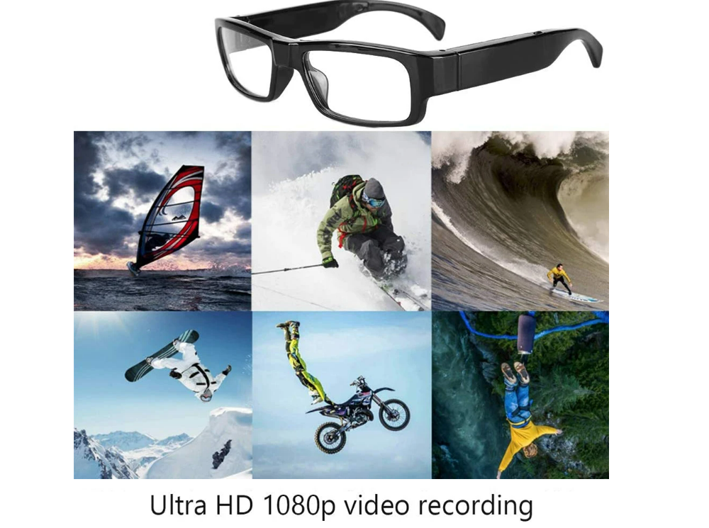 Lentes Gafas Camara Oculta Espia Hd Real 1920x1080p