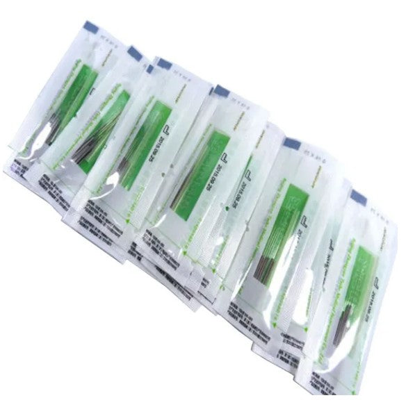 Agujas Desechables Para Acupuntura Esteriles 500 U Aplicador