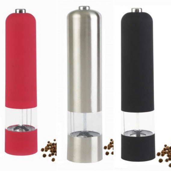 Moledor Eléctrico Pimienta Sal Café Acero Inox / Eshopviña