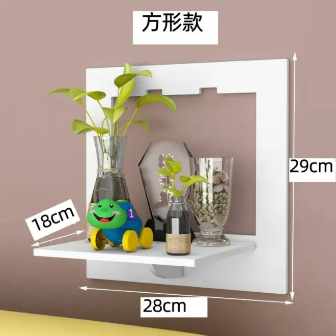 Repisas Decorativas Hexagonal Estante Flotante De Pared