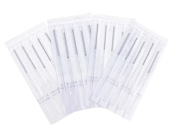 Agujas Desechables Para Acupuntura Esteriles 500 U Aplicador