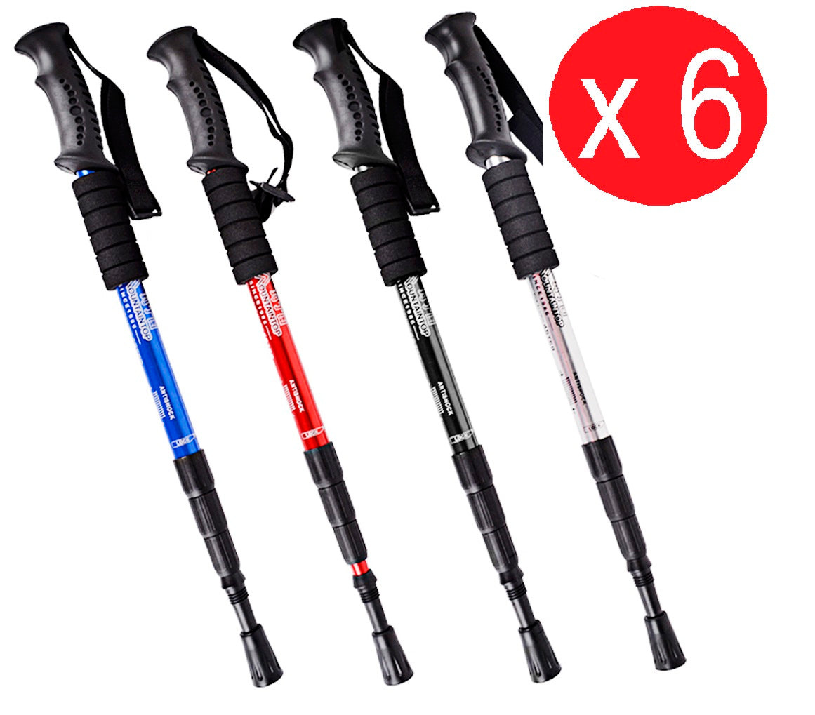 Bastón Trekking Tramo Mango Anti Shock-eshopviña