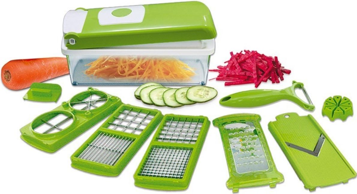 Cortador Picador Rayador de Verduras Multifuncional