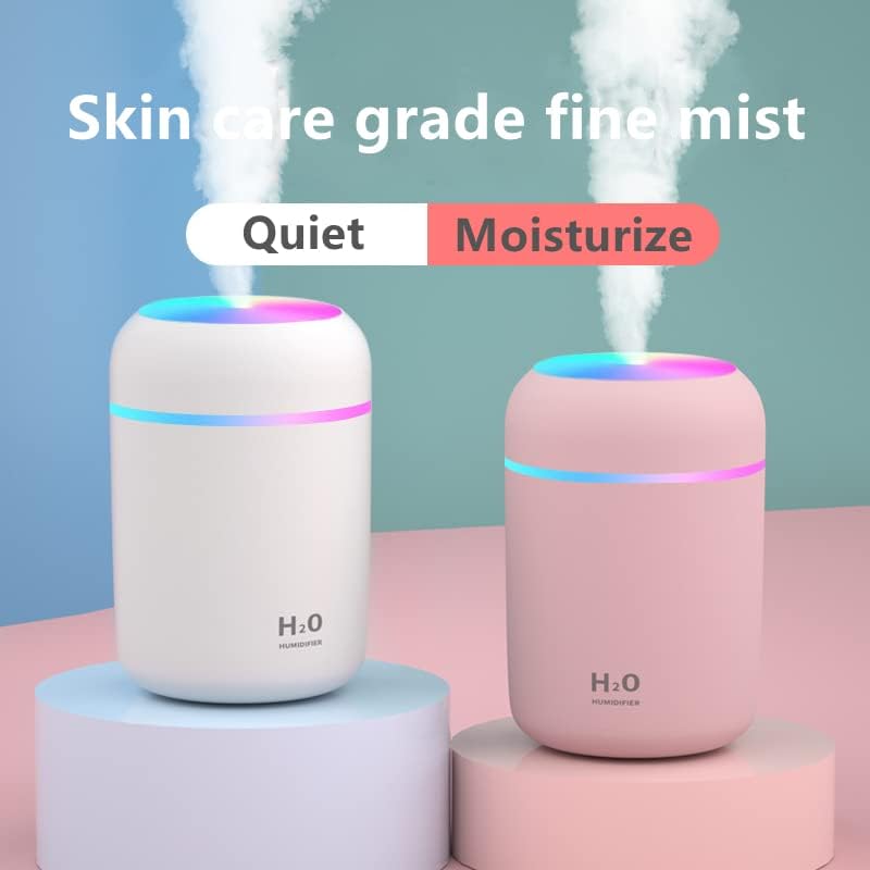 Humificador H2o Led Rgb 4w Hogar Oficina 300 Ml