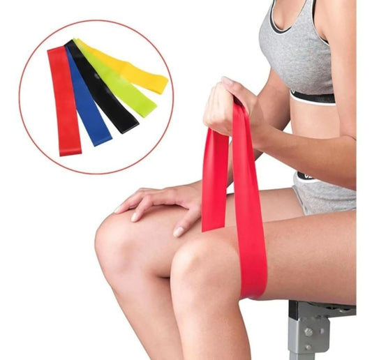 Kit Bandas De Resistencia Bandas Elásticas Ejercicio Colores