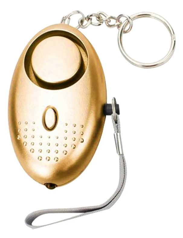 Llavero De Defensa Personal Alarma Panico Sirena Linterna