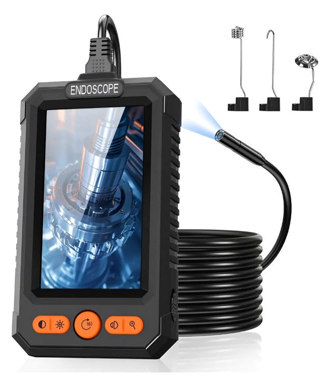Camara Endoscopica Hd Full Color 8mm 5 Mt Con Pantalla Water