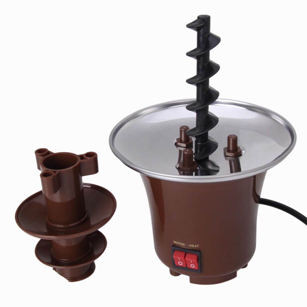 Máquina Cascada Fondue Chocolate 3 Pisos