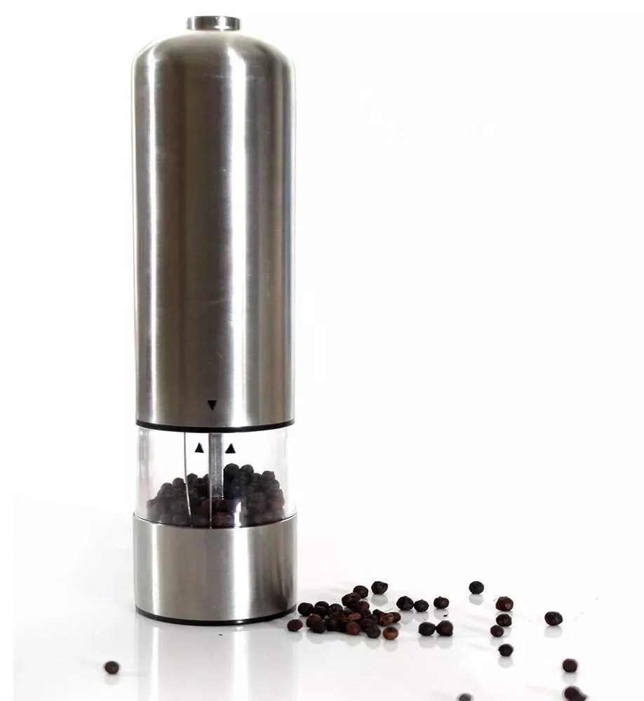 Moledor Eléctrico Pimienta Sal Café Acero Inox / Eshopviña