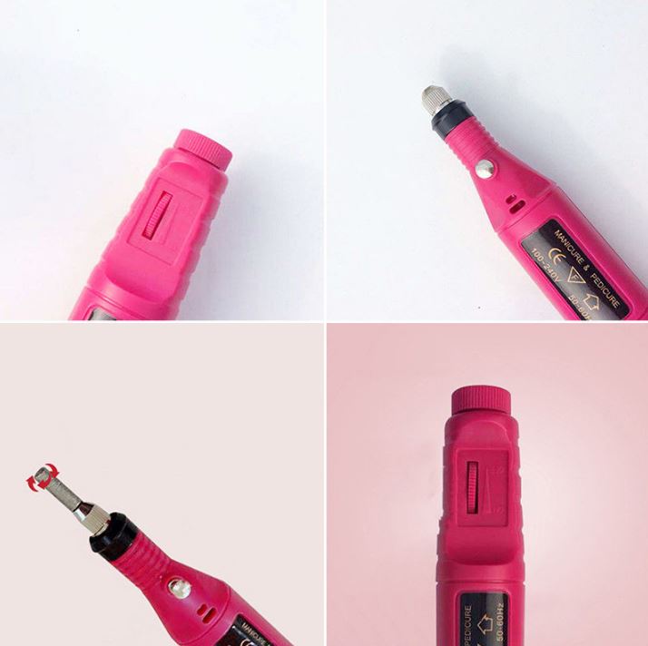 Kit Torno Máquina Profesional Manicure Pedicure / Eshopviña