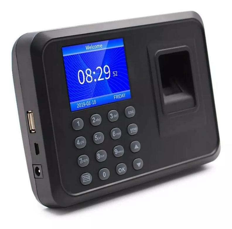 Reloj De Control De Horario Genérica G3pro Color Blanco
