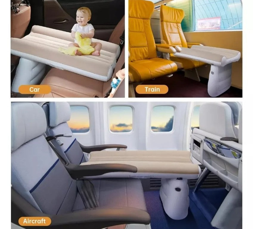 Cama De Viaje Inflable Para Niños, Cama De Avión Para Niños
