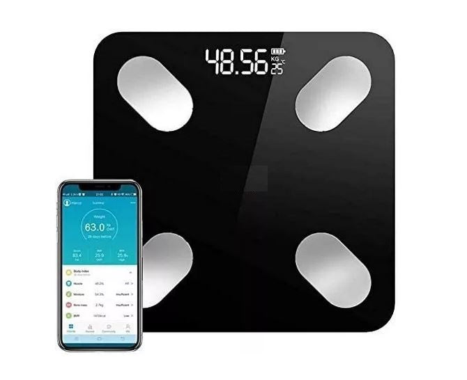 Pesa De Baño Digital Inteligente Bluetooth