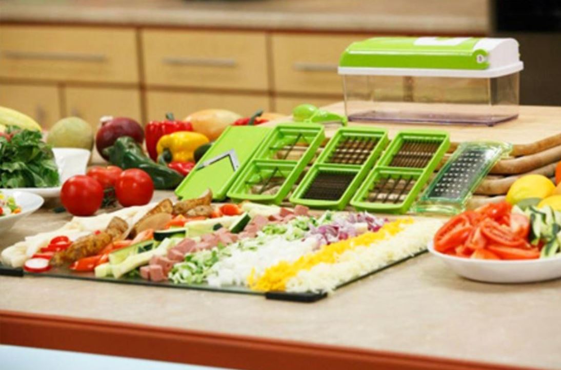 Cortador Picador Rayador de Verduras Multifuncional