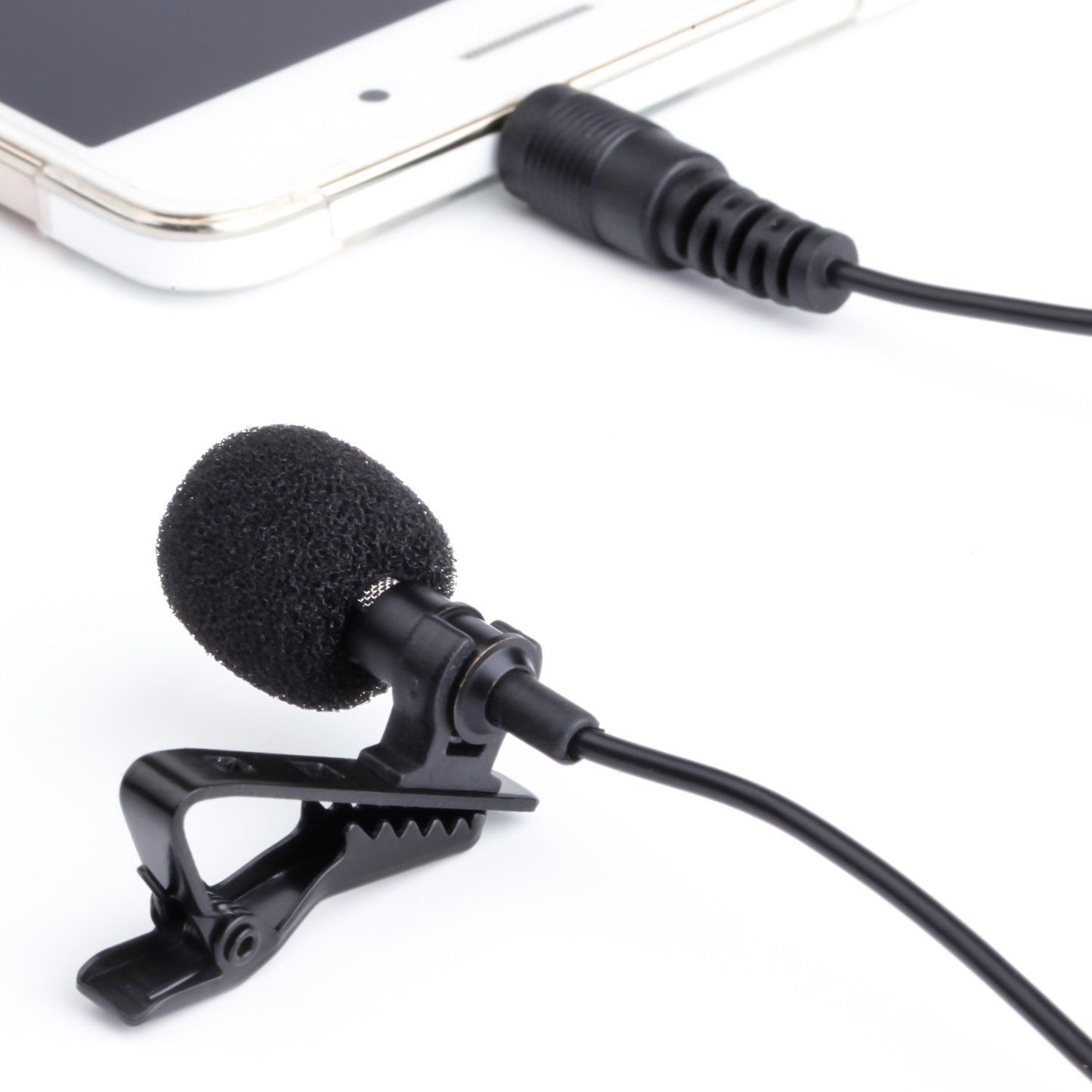 Micrófono Lavalier Solapa Clip Graba En Celular / Eshopviña