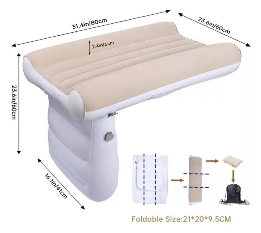 Cama De Viaje Inflable Para Niños, Cama De Avión Para Niños