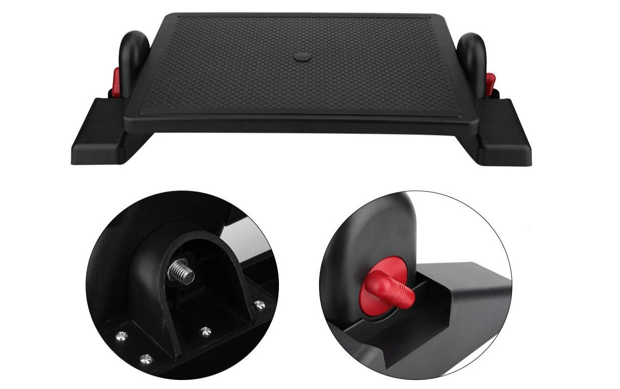 Reposapies Ergonomico Acolchado Regulable Foot Rest Casa