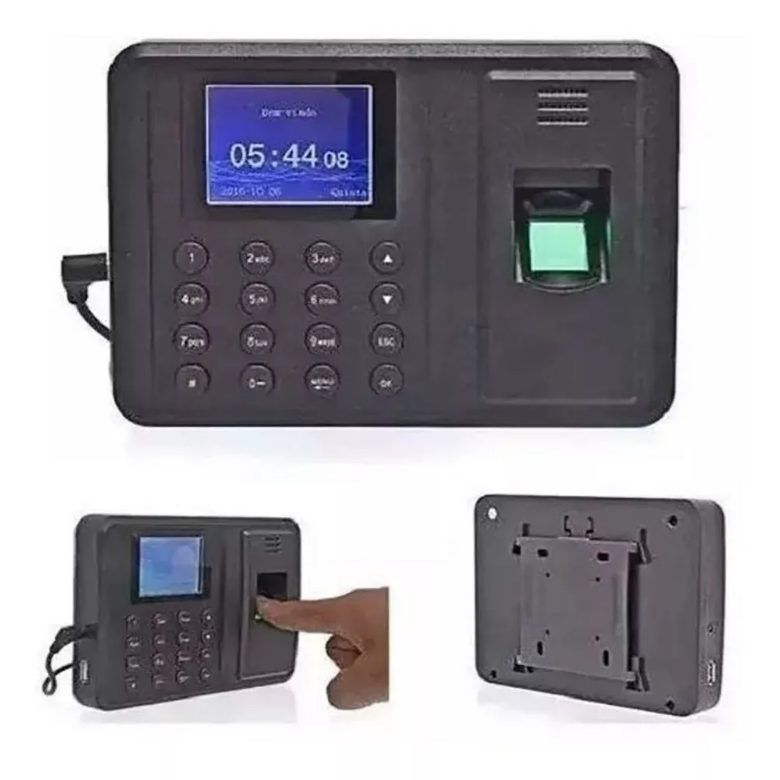 Reloj De Control De Horario Genérica G3pro Color Blanco