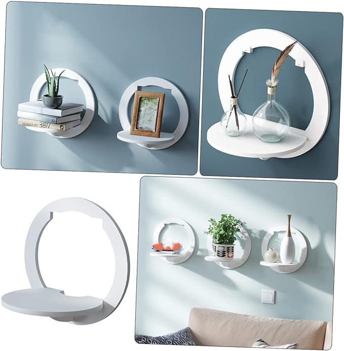 Repisas Decorativas Hexagonal Estante Flotante De Pared