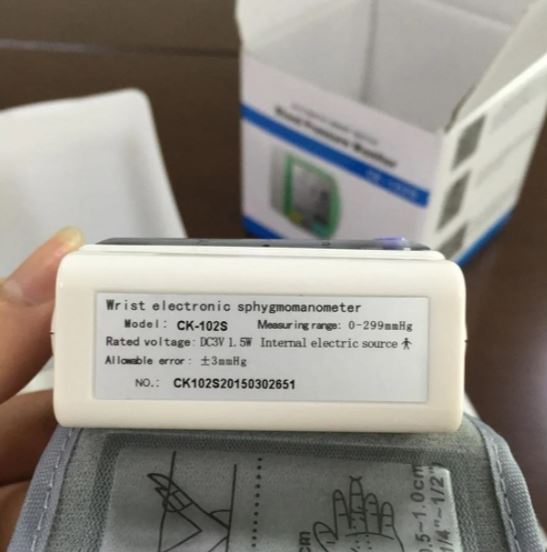 Toma Presión Digital Para Muñeca Tensiometro
