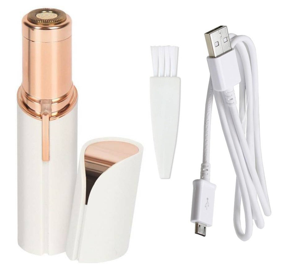 Depilación Facial Sin Irritación Recargable/ Eshopviña Color Blanco
