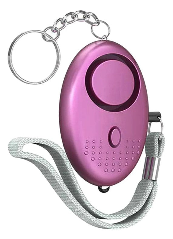 Llavero De Defensa Personal Alarma Panico Sirena Linterna
