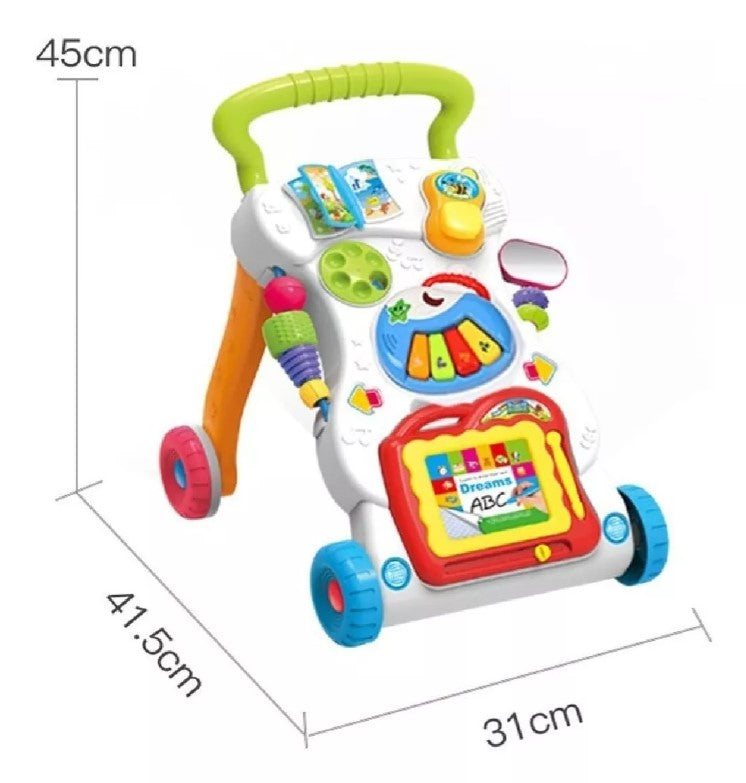 Caminadora Bebe Musical Correpasillos Andador Para Niños