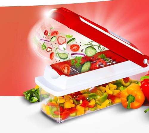 Cortador Picador Rayador de Verduras Multifuncional
