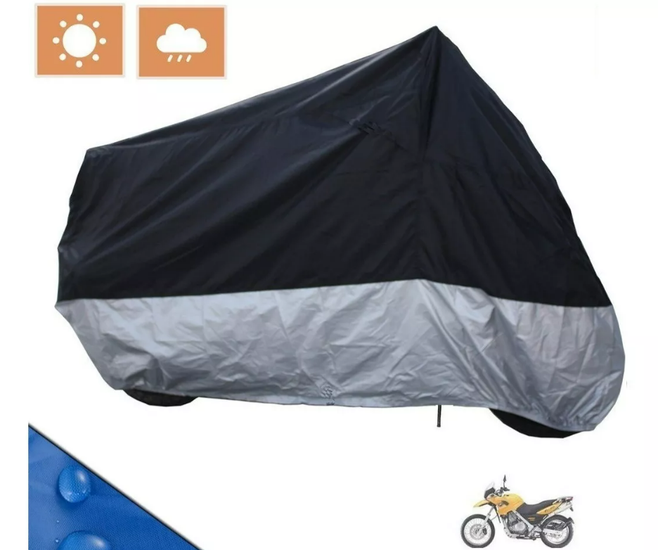 Carpa Cubre Moto Impermeable Funda Protector Impermeable Uv