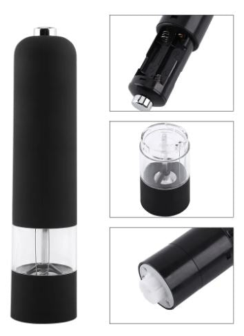 Moledor Eléctrico Pimienta Sal Café Acero Inox / Eshopviña