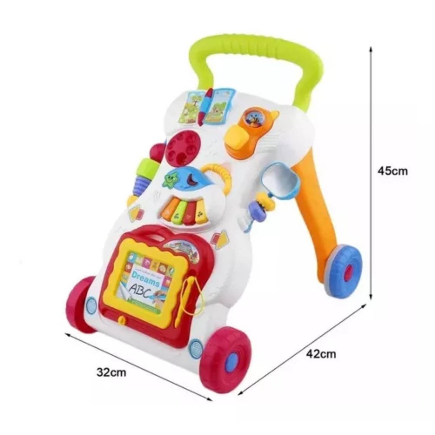 Caminadora Bebe Musical Correpasillos Andador Para Niños