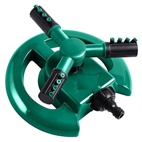 Aspersor Riego Automático Césped Jardín Regador Giratorio