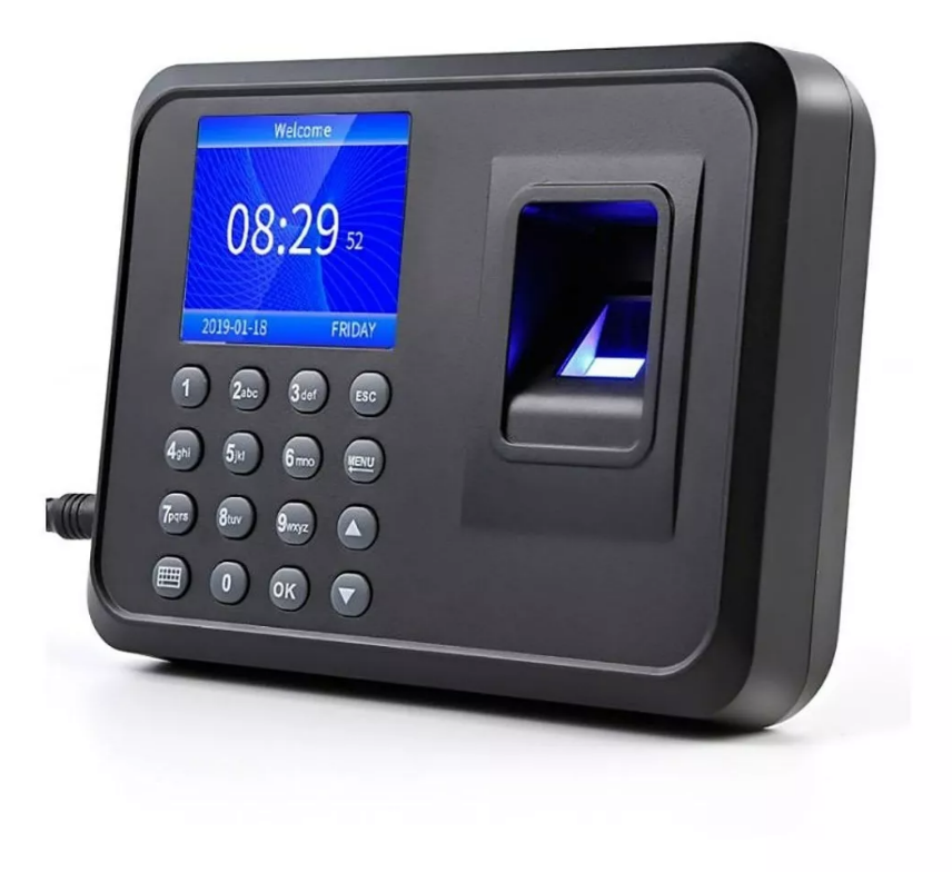 Reloj De Control De Horario Genérica G3pro Color Blanco