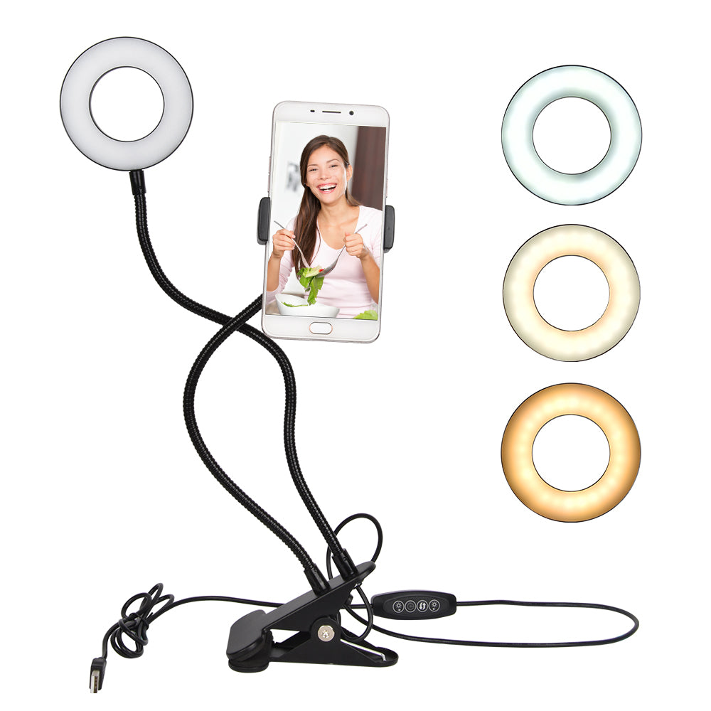 Aro De Luz Led 2 En 1 Fotografía Led Selfie Tik Tok