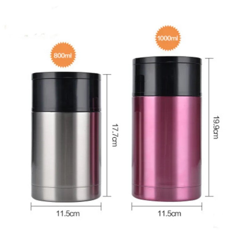 Termo De Comidas Acero Inoxidable De 800 Ml Termo Térmico