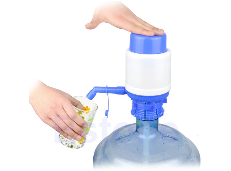 Dispensador De Agua Para Bidón De 10 A 20 Lt, Bomba Manual