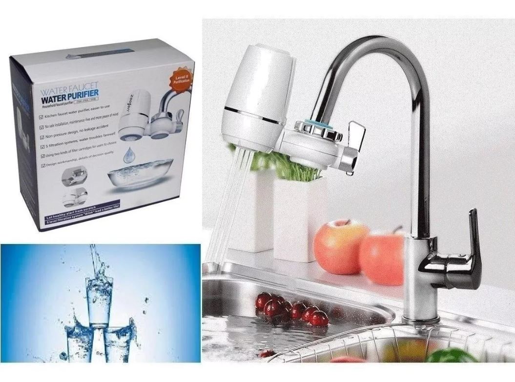 Purificador De Agua Filtro Cloro Llave / Eshopviña