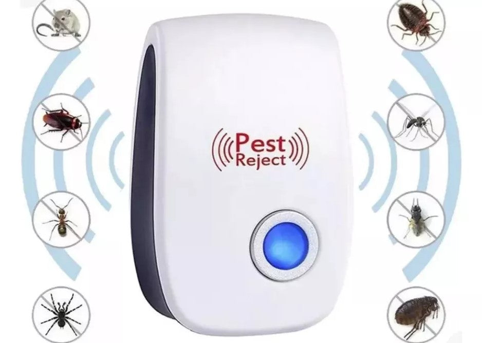 Repelente Ultra Sónico Para Insectos Y Roedores Casa Bodegas
