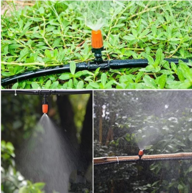 Manguera Con Sistema De Riego Pulverizado Para Jardín Patio