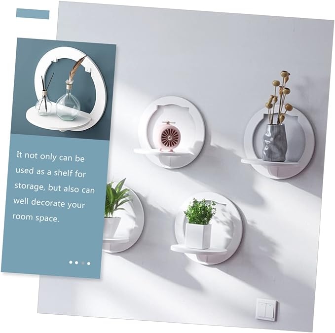 Repisas Decorativas Hexagonal Estante Flotante De Pared