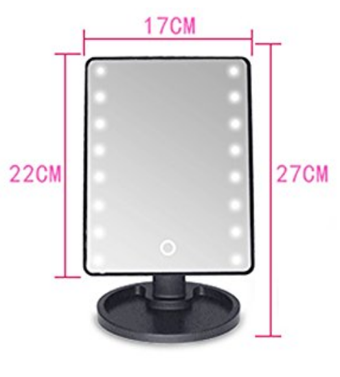 Espejo 16 Luces Led Para Maquillaje Usb O Pila / Eshopviña