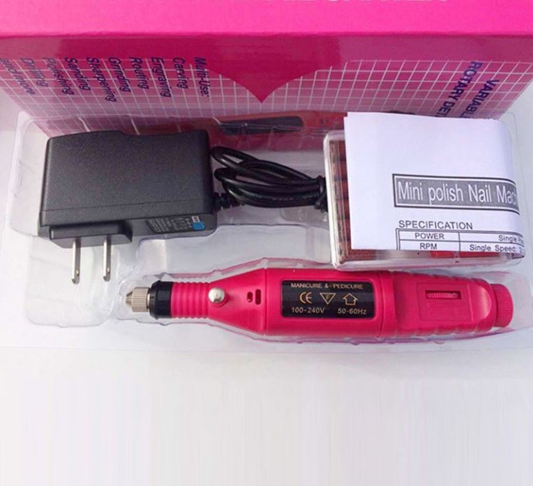 Kit Torno Máquina Profesional Manicure Pedicure / Eshopviña