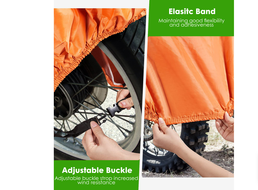 Carpa Cubre Moto Impermeable Funda Protector Impermeable Uv